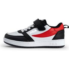 Fila Rega Nf Velcro Kids Sneakers - Black/Fila Red