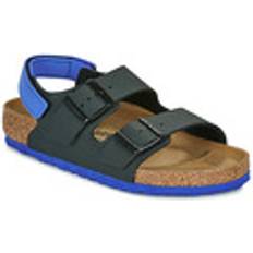Birkenstock Milano AS Kids BF Desert Soil Sandals - Black/UBlu