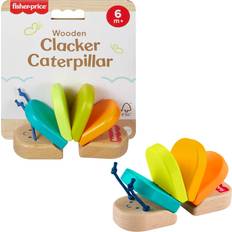 Fisher-Price Rangler Fisher-Price Wooden Clacker Caterpillar Toy