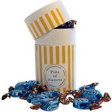 Pots of Sweets 200g White Cardboard Tube Walkers Salted Caramel Toffee