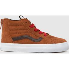 Brown Trainers Vans High-top Trainers SK8-Hi Zip - Tan