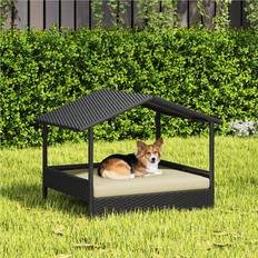 Pets Archie & Oscar Plastic Portable Dog House Beige Medium 20-50lbs