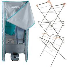 Beldray Clothes Airer & Heated Pod Drying System - Grey