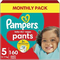 Pampers Baby-Dry Nappy Pants Size 5