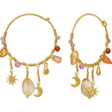 Smycken Maanesten Mae Earrings - Förgyllt/Silver