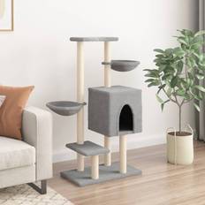 Pets Archie & Oscar 117cm H Cat Tree Light Grey