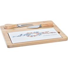 Cheese Boards Dkd Home Decor Sailor Multicolour Cheeseboard Set 24.5 x 20 x 1.2 cm Cheese Board