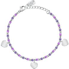 Smycken La Petite Story Steel Love Bracelet With Silver Hearts
