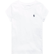 Polo Ralph Lauren Girl's Logo Embroidered T-shirt - White