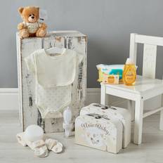 Gåvoset Baby Box Shop Unisex Gift Set 2 Cream Keepsake Boxes