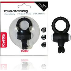 Lovetoy Power Clit Cockring Thriller Penisring Med Vibrator
