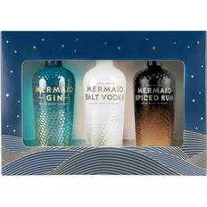 Mermaid Miniature Gift Set Salt Vodka Spiced Rum 3 x 5cl