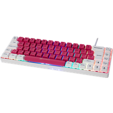 TKL69G Vit Svart SF Tangentbord