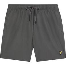 Grey Swimming Trunks Lyle & Scott Plain Swim Shorts Gunmetal