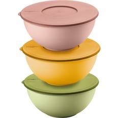 Guzzini Köksförvaring Guzzini Set 3 Ø16 cm Containers With Lid Everywhere Bio Food Storage Matlåda