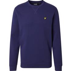 Gold Jumpers Lyle & Scott Crew Neck Sweatshirt Deep Indigo