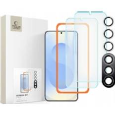 Galaxy S25 Plus Härdat Glas Skärmskydd Supreme Set 3-Pack