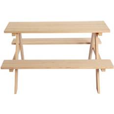 Kukka Montessori Wooden Mini Picnic Table
