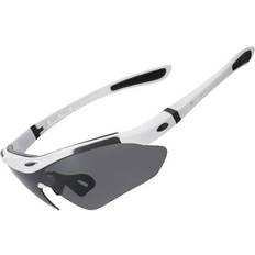 Photochromic UV400 Cycling Glasses - White
