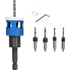 Tlily Countersink Drill Bit 5pcs Set