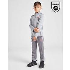 Under Armour Tech Twist 1/4 Zip Tracksuit Children - Grey