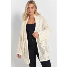 Cardigans on sale Yours Fringe Crochet Cardigan - White