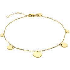 Smycken Liebeskind Fußkette Edelstahl - Gelbgold
