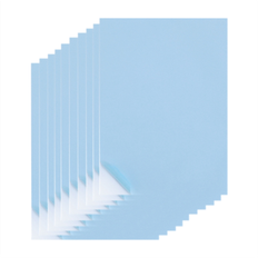Blue Label Typecat A4 Sticker Paper 8.27 x 11.69 Inch Light Blue