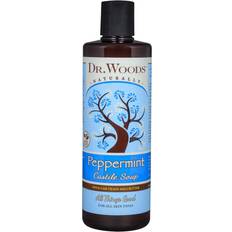 Dr. Woods Pure Castile Peppermint Soap with Organic Shea Butter 16 Ounces