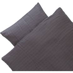 BabyTrold Tekstiler BabyTrold Markland Pure Musselin Baby Sengetøj 70 x 100 Dark Grey