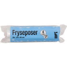 Harald Nyborg Frysepose 4 L 100-pak Plastpose & Folie