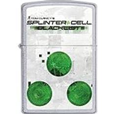 Zippo Bensin Tändare Zippo Splinter Cell Chrome Brushed Bensin Sturm-tändare