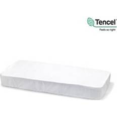 Sábanas Cambrass Sabana Bajera Para Cuna Impermeable Tencel White Sábana Blanco