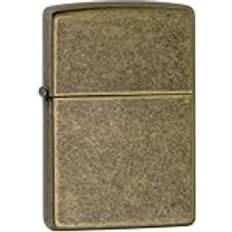 Zippo Lighters Zippo Fuel Lighter Classic Antique Brass