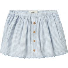 Blå Nederdele Børnetøj Lil'Atelier Organic NMFHazelle Nederdel - Blue