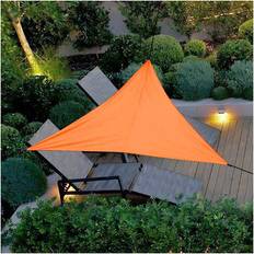 Orange Sail Awnings Cyslmuk Waterproof Triangle Sun Shade Sail 3 x 3 x 3m Orange