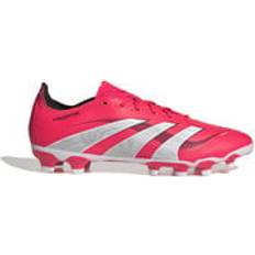 Sko adidas Predator League MG Pure Victory - Rød/Hvid/Sort
