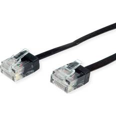 Kabler Roline UTP Patchkabel Kat6A Kl EA Ultraflach 1.5m