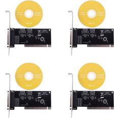 Controller Cards Tauoh 4X Pci-Uitbreidingskaartadapter 25-Pins Parallelle Pci Naar Db25