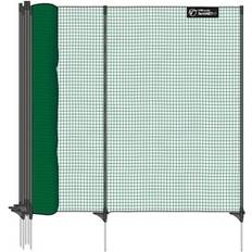 Zaun-Sets Begrenzungszaun Classic 90cm 15 Pfähle 1 Spitze grün