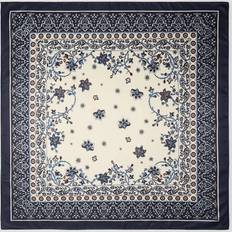 Mango Satin Accessories Mango Printed Satin Scarf - Dark Navy