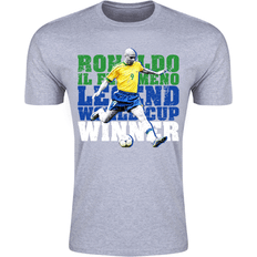 Gildan Ronaldo Brazil Legend T-Shirt - Grey