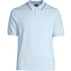 Wool Polo Shirts PS Paul Smith Merino Wool Polo - Light Blue