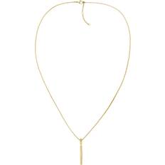 Enamel Necklaces Tommy Hilfiger Gold-Plated Pendant Necklace