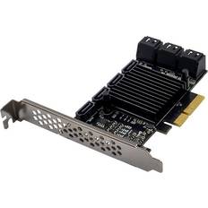 Tlily 10 Port PCIe SATA 3.0 Card 6Gbps Adapter
