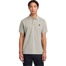Timberland Herre Polotrøjer Timberland Pique Short Sleeve Polo - Grey