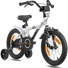 Prometheus Bicycles Barncykel 16 Tum Vit-Svart Barncykel