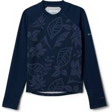 XS Skjorter Børnetøj Columbia Sandy Shores Printed Ls Sunguard - Navy