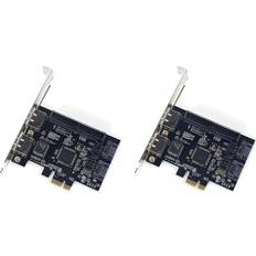 Tauoh PCI to SATA Controller Ide PCI-E 2Sata IDE Disk Array Card