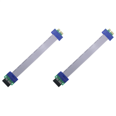 Controller Cards Tauoh PCI Express Riser Card Extension Cable 1X
